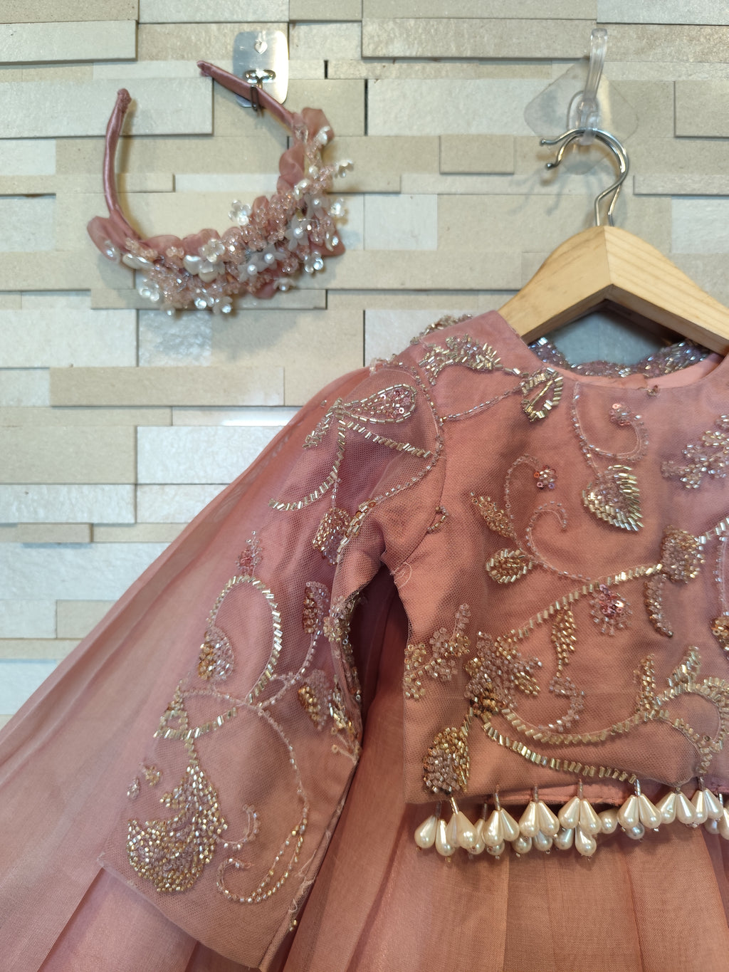 Blush Rose Heirloom Lehenga Set