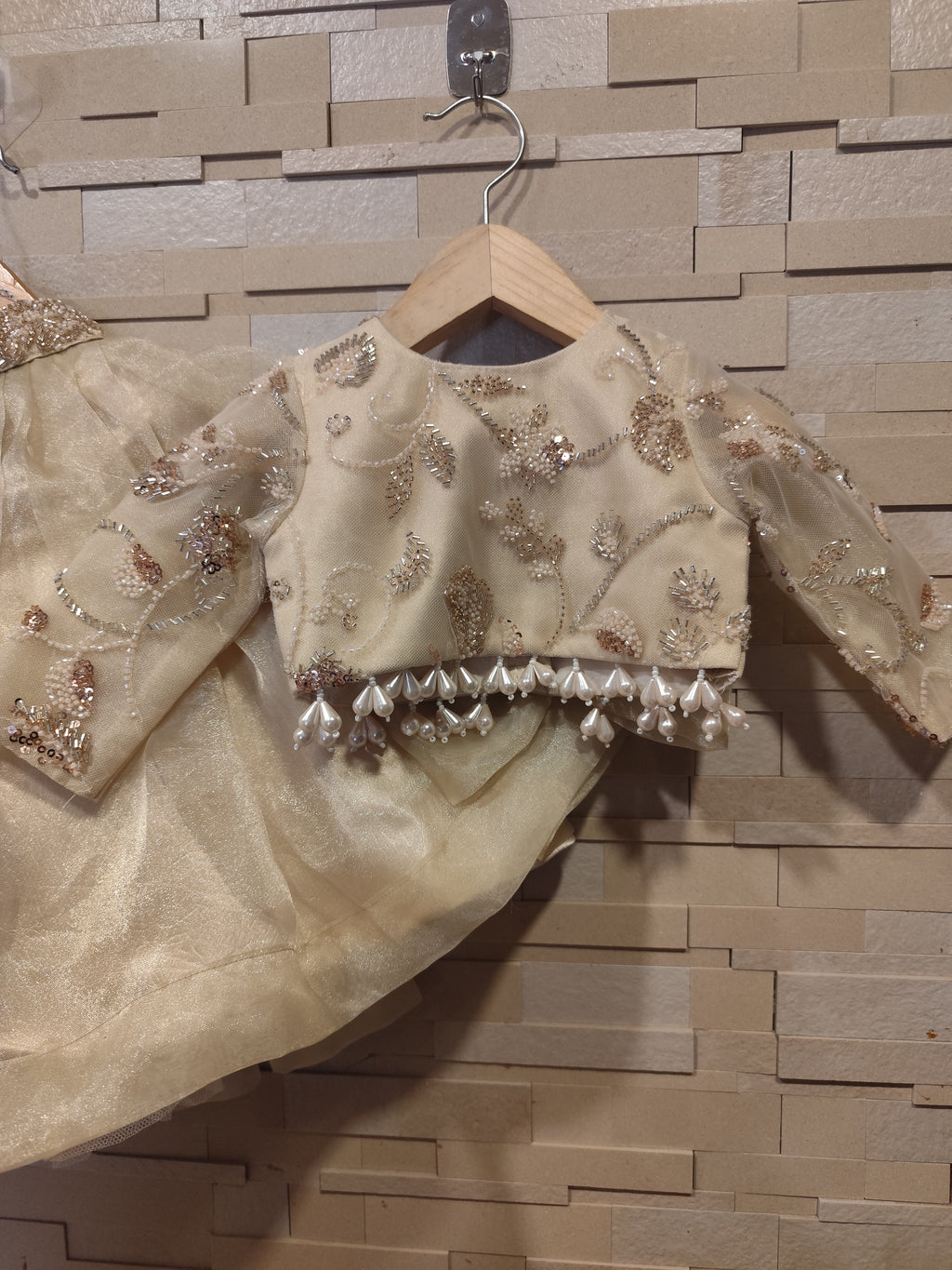 Ivory Pearl Whisper Lehenga Set